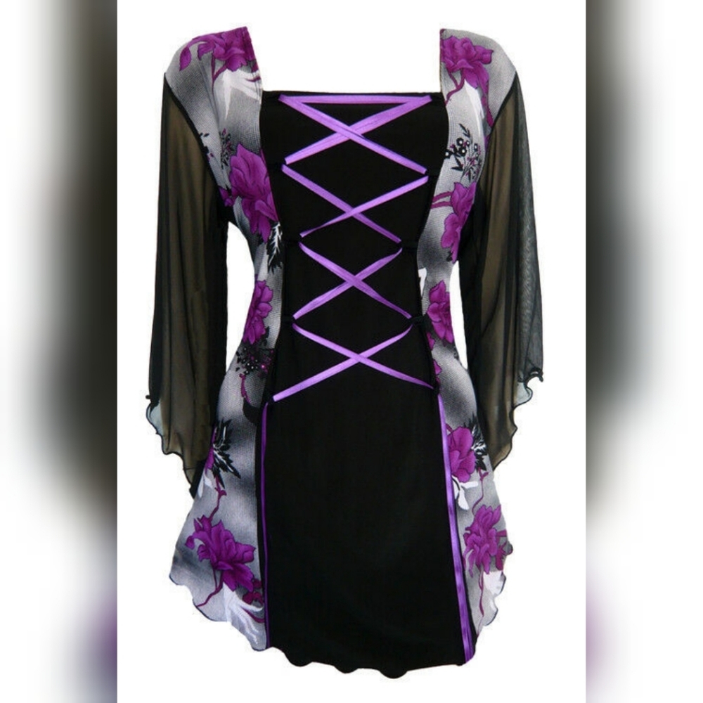 Dare to Wear 5X Mandarin Top